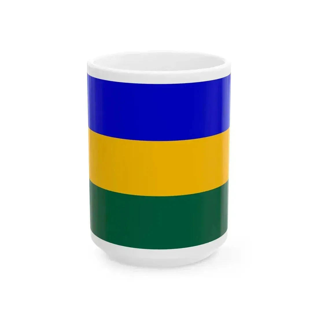 Flag of Baltic Prussia (Russia) White Coffee Mug 15oz - Go Mug Yourself