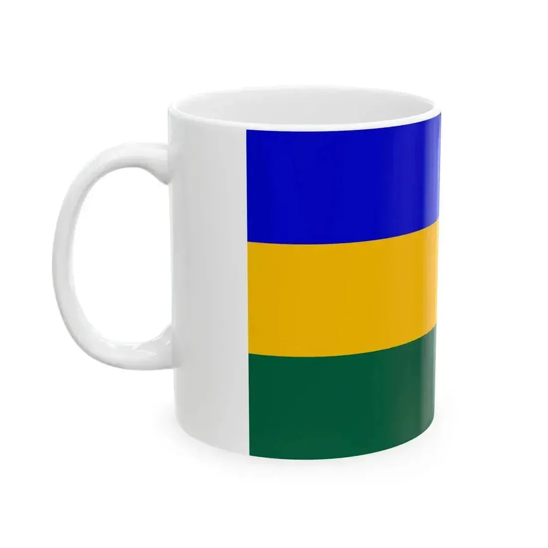 Flag of Baltic Prussia (Russia) White Coffee Mug - Go Mug Yourself