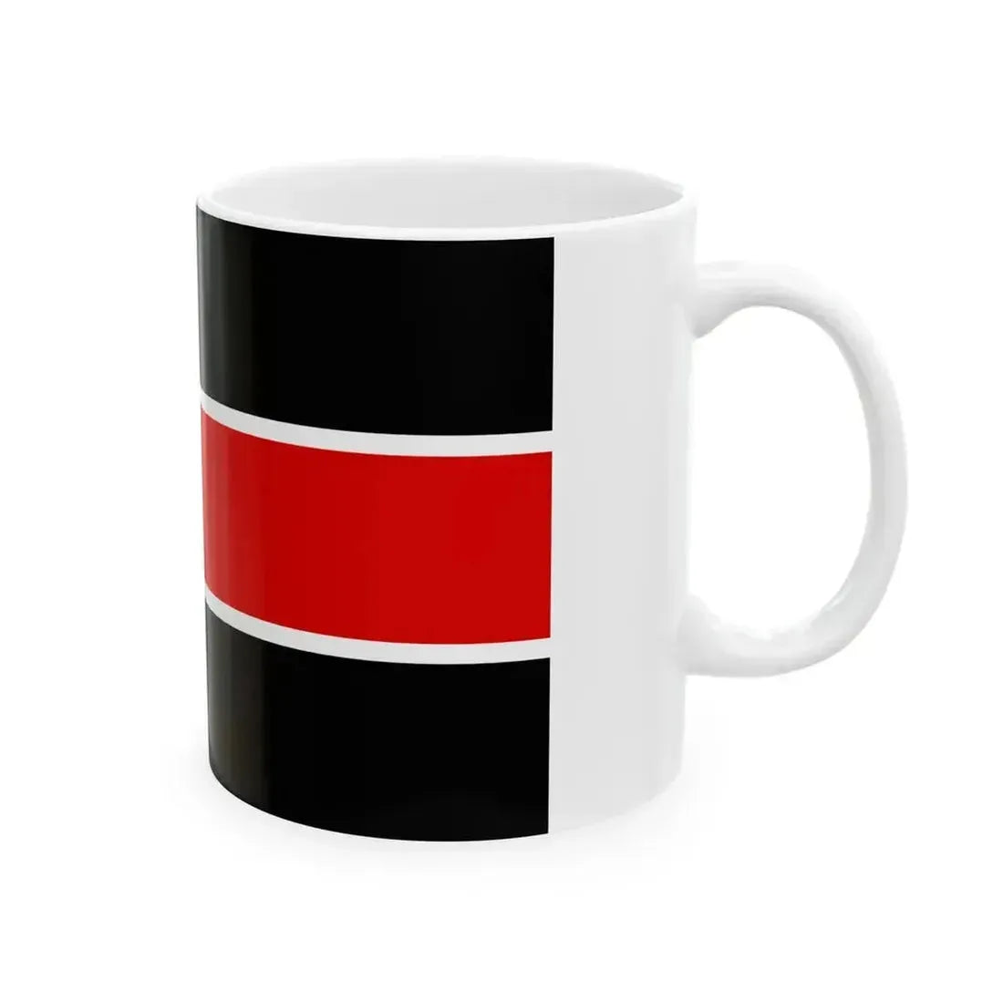 Flag of Baltic Prussian revivalists (Russia) White Coffee Mug - Go Mug Yourself