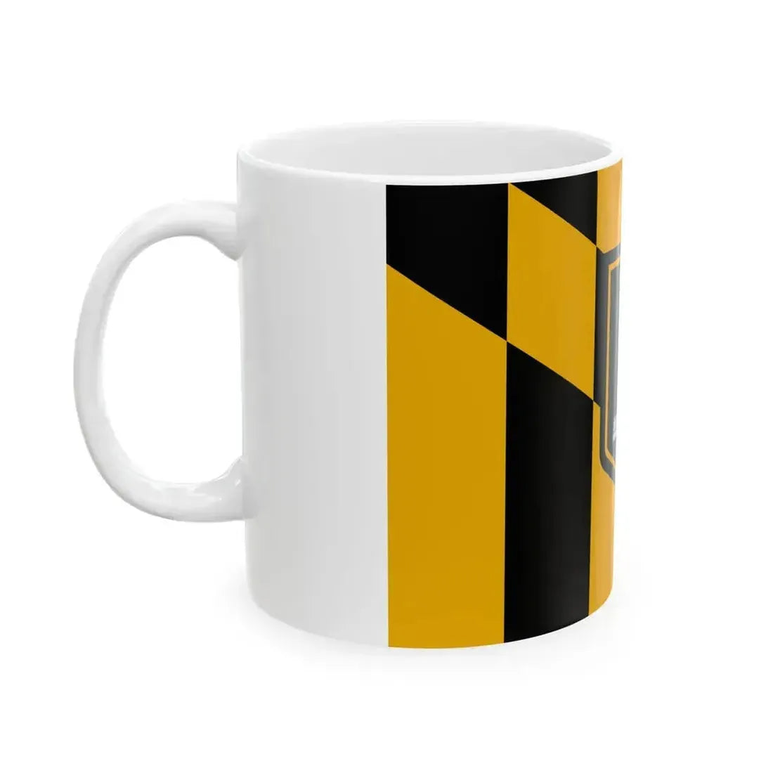 Flag of Baltimore Maryland (United States) White Coffee Mug - Go Mug Yourself