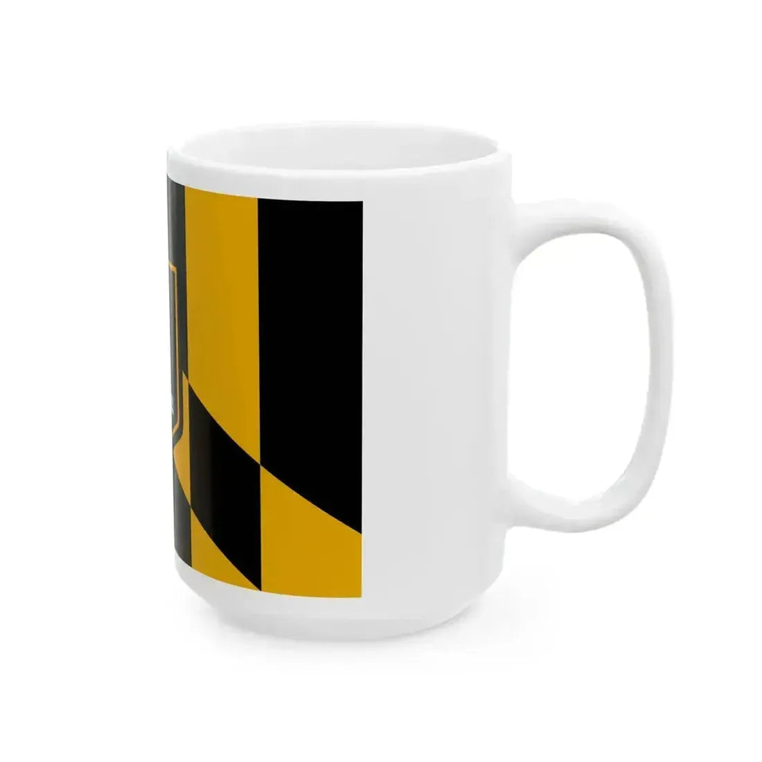 Flag of Baltimore Maryland (United States) White Coffee Mug - Go Mug Yourself