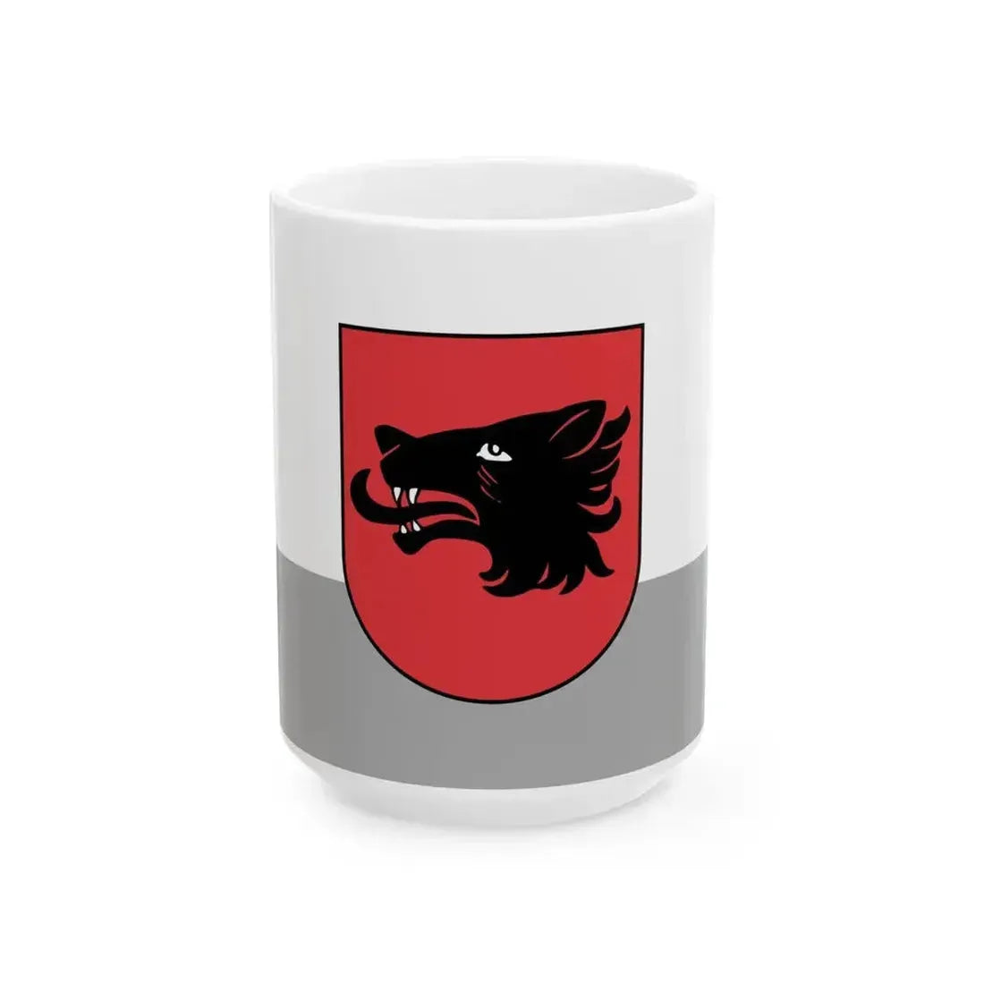 Flag of Balvi (Latvia) White Coffee Mug 15oz - Go Mug Yourself