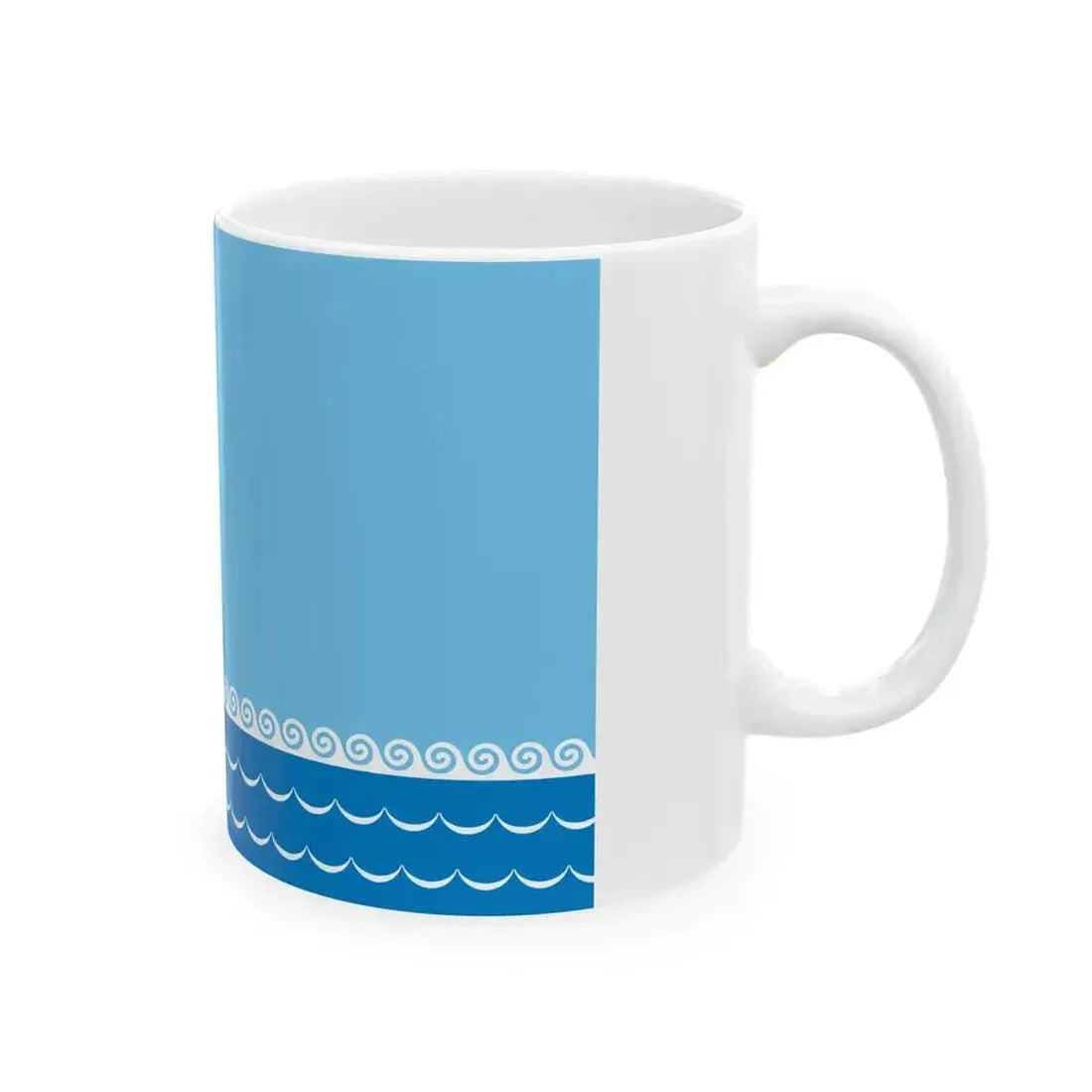 Flag of Balykchy (Kyrgyzstan) White Coffee Mug - Go Mug Yourself