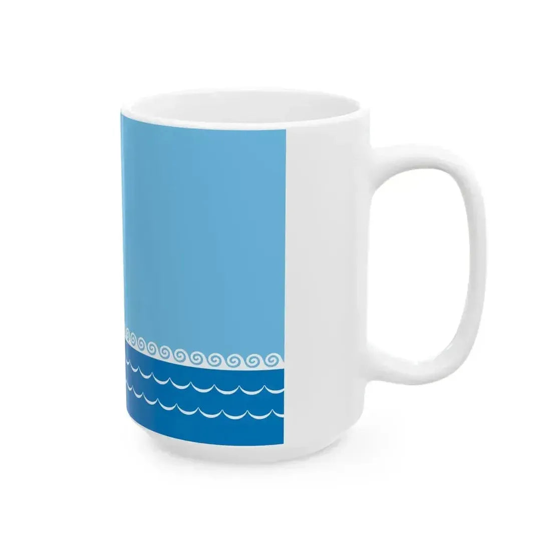 Flag of Balykchy (Kyrgyzstan) White Coffee Mug - Go Mug Yourself