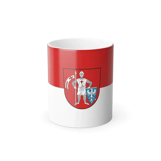 Flag of Bamberg 2 Germany - Color Changing Coffee Mug 11oz - Go Mug Yourself
