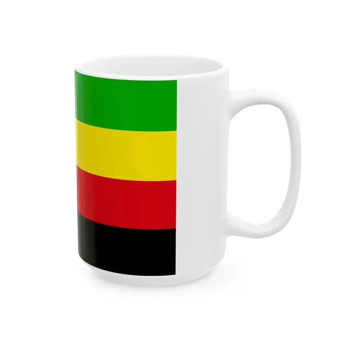 Flag of Bamileke National Movement (Cameroon) White Coffee Mug - Go Mug Yourself