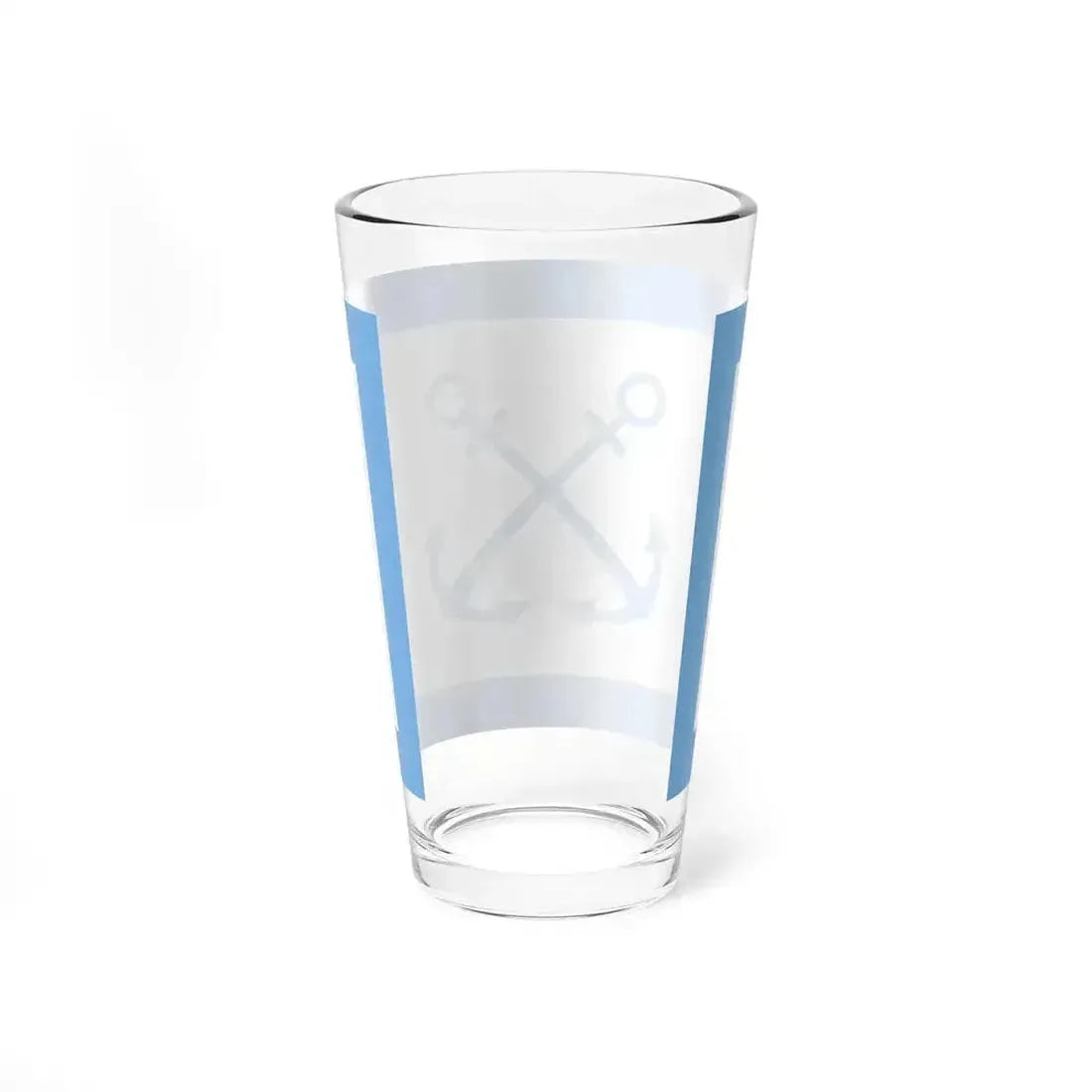 Flag of Bandera de Prefectura Naval Argentina - Pint Glass 16oz - Go Mug Yourself