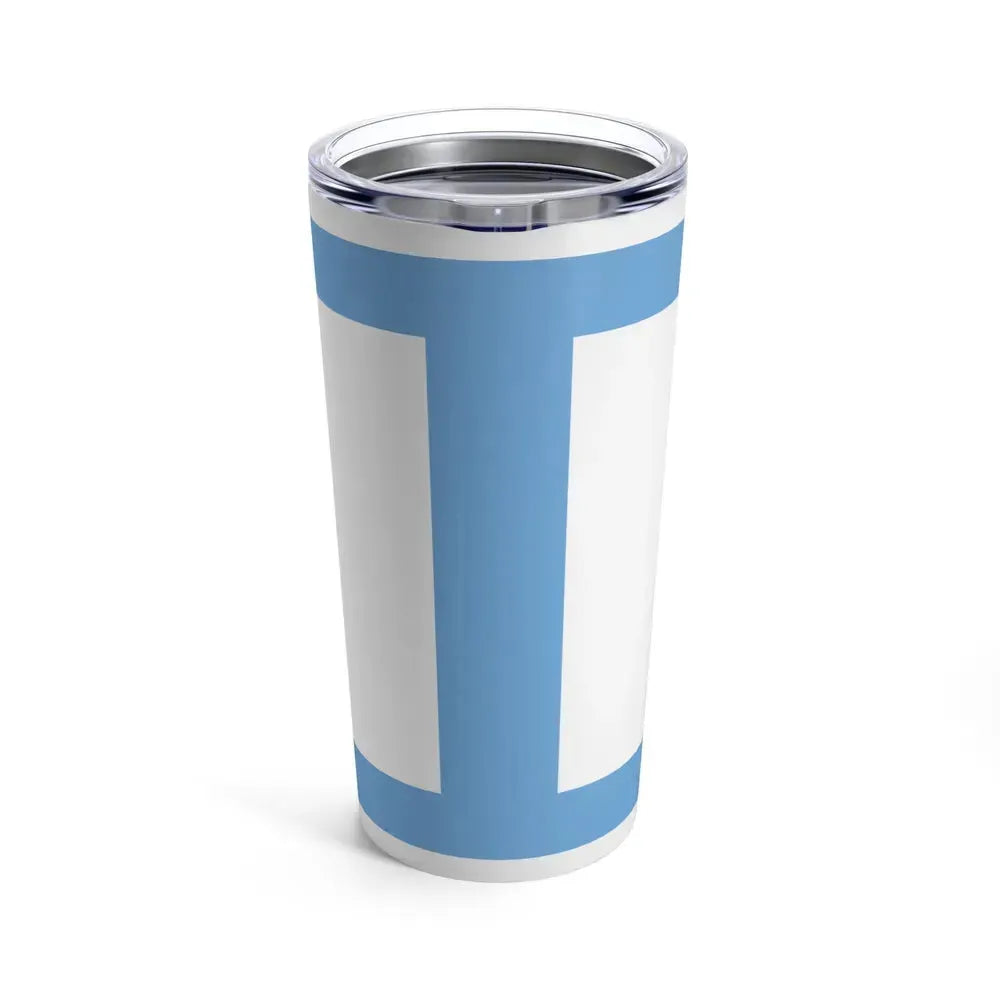 Flag of Bandera de Prefectura Naval Argentina - Tumbler 20oz - Go Mug Yourself