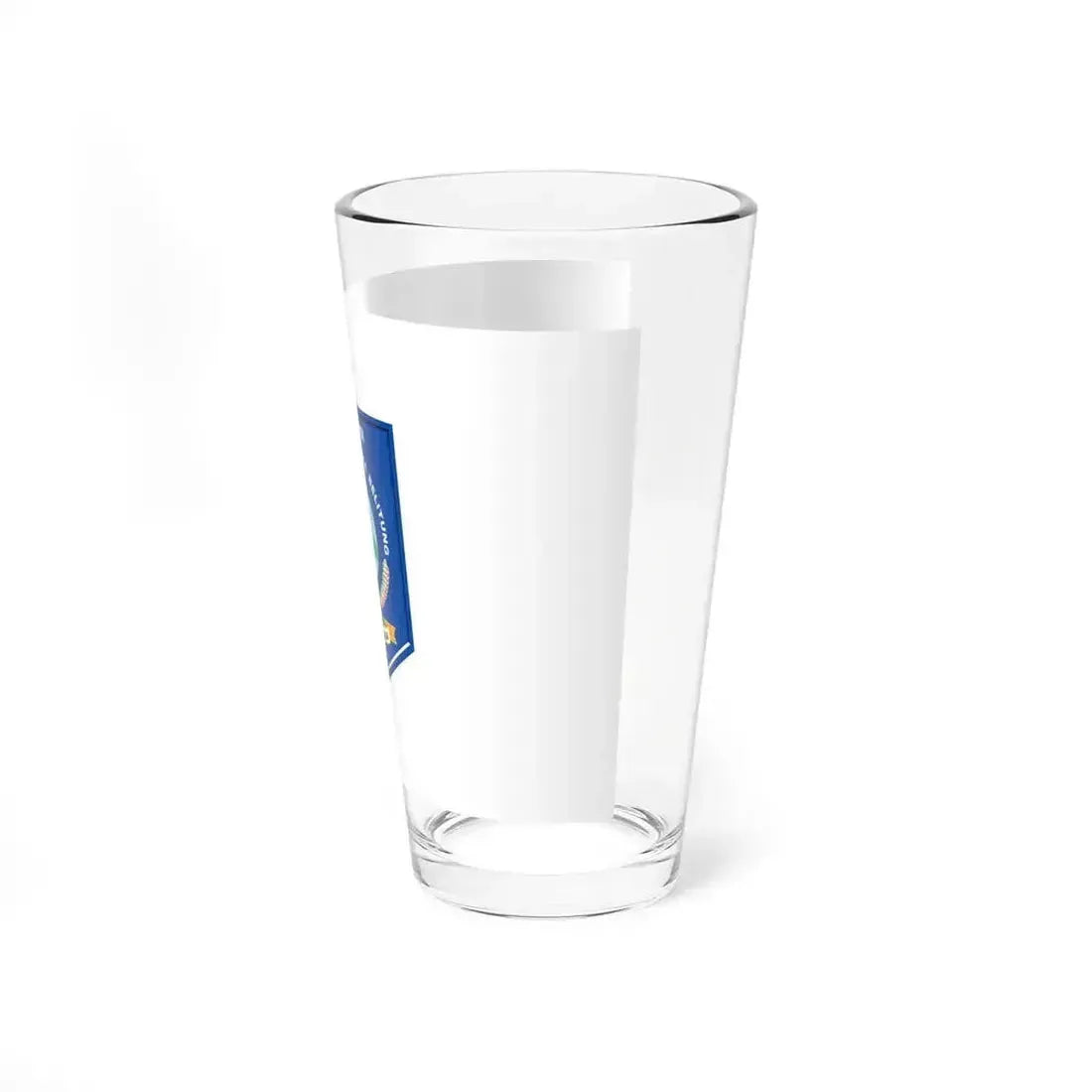 Flag of Bangka Belitung Indonesia - Pint Glass 16oz - Go Mug Yourself
