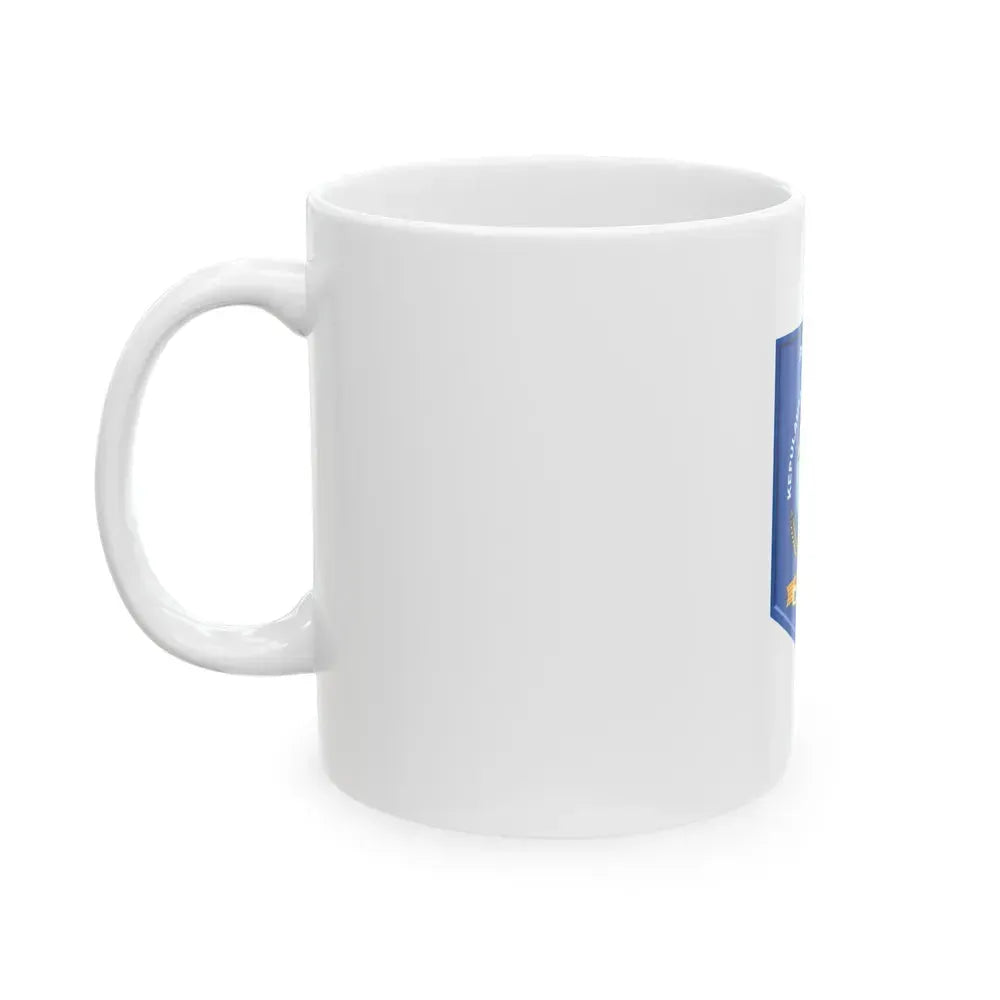 Flag of Bangka Belitung Indonesia - White Coffee Mug - Go Mug Yourself