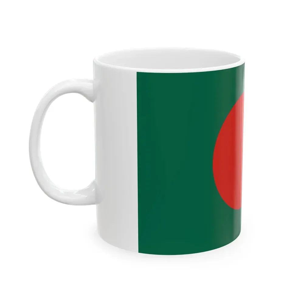 Flag of Bangladesh alt (Bangladesh) White Coffee Mug - Go Mug Yourself
