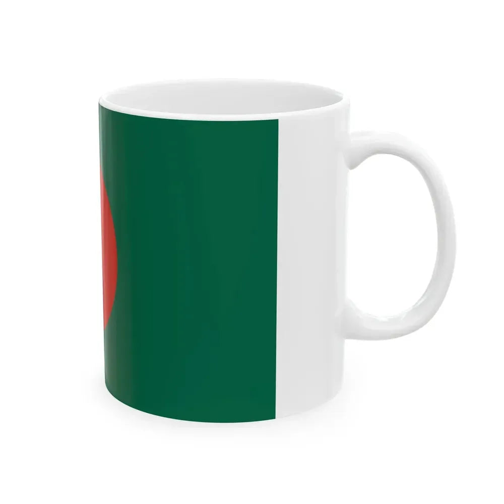 Flag of Bangladesh alt (Bangladesh) White Coffee Mug - Go Mug Yourself
