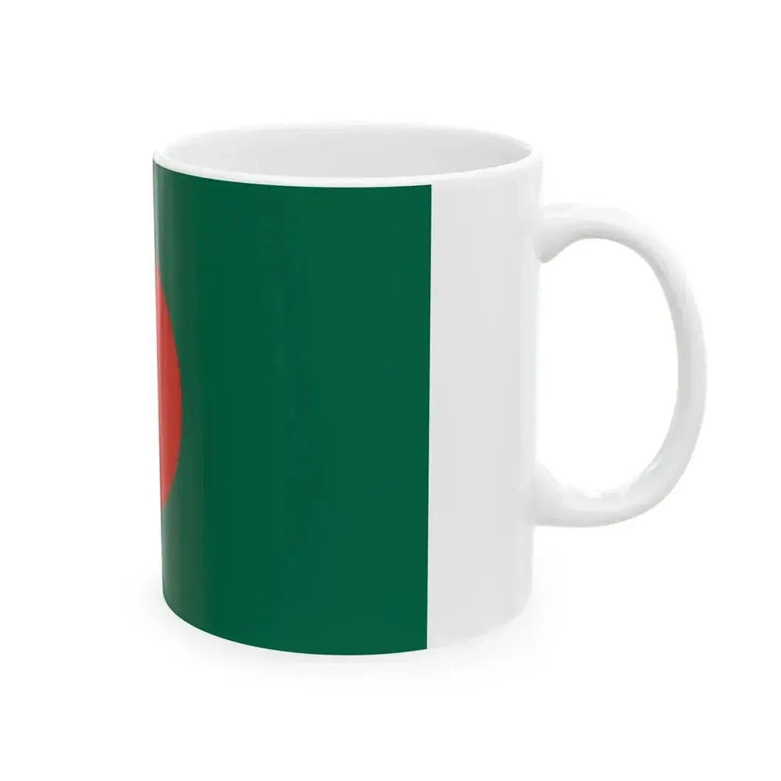 Flag of Bangladesh alt (Bangladesh) White Coffee Mug - Go Mug Yourself