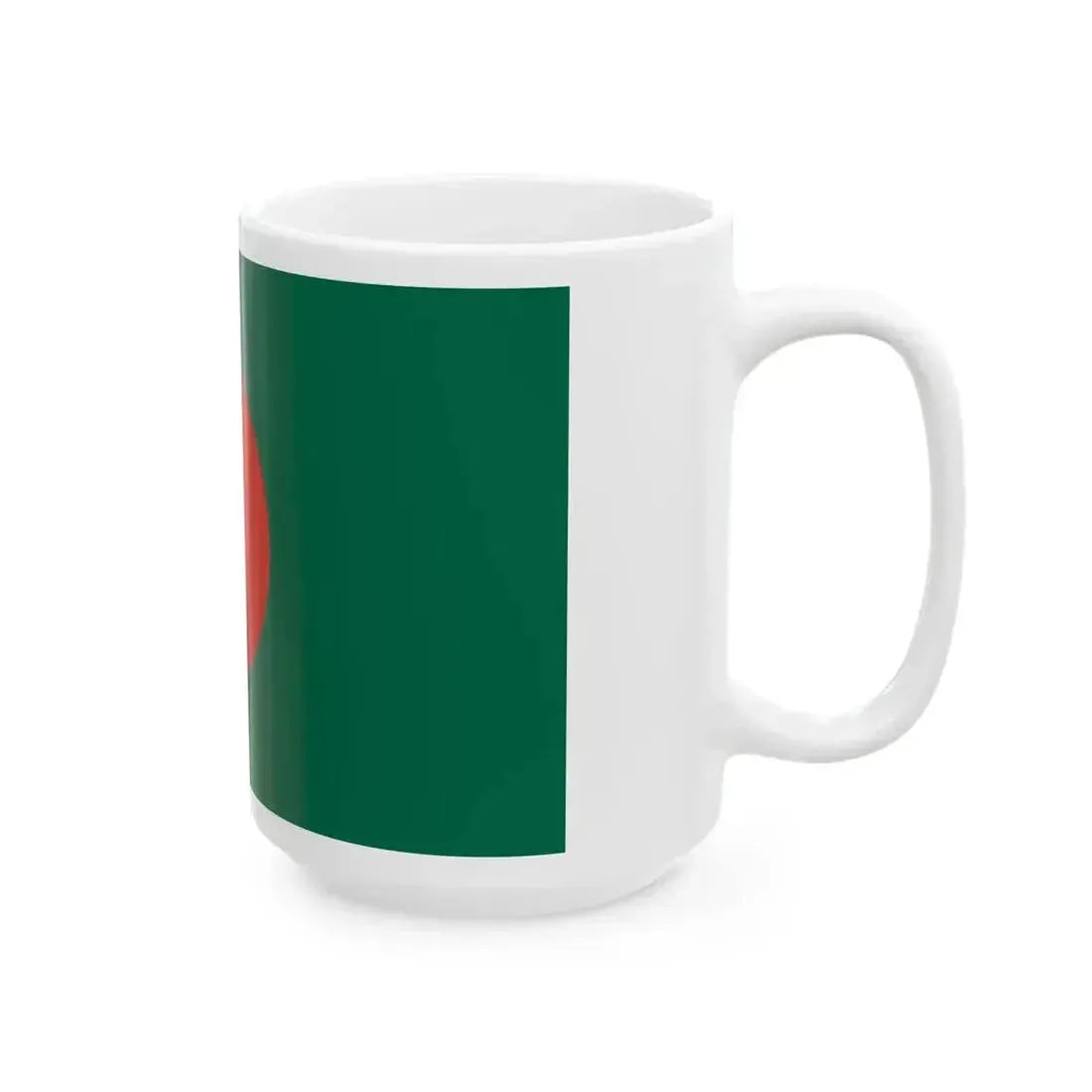 Flag of Bangladesh alt (Bangladesh) White Coffee Mug - Go Mug Yourself