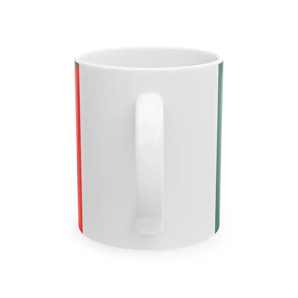 Flag of Bangladesh and France (Bangladesh) White Coffee Mug - Go Mug Yourself