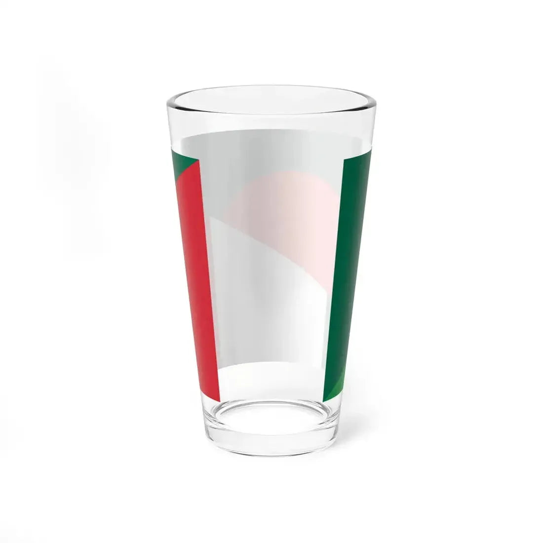 Flag of Bangladesh and Italy (Bangladesh) Pint Glass 16oz - Go Mug Yourself