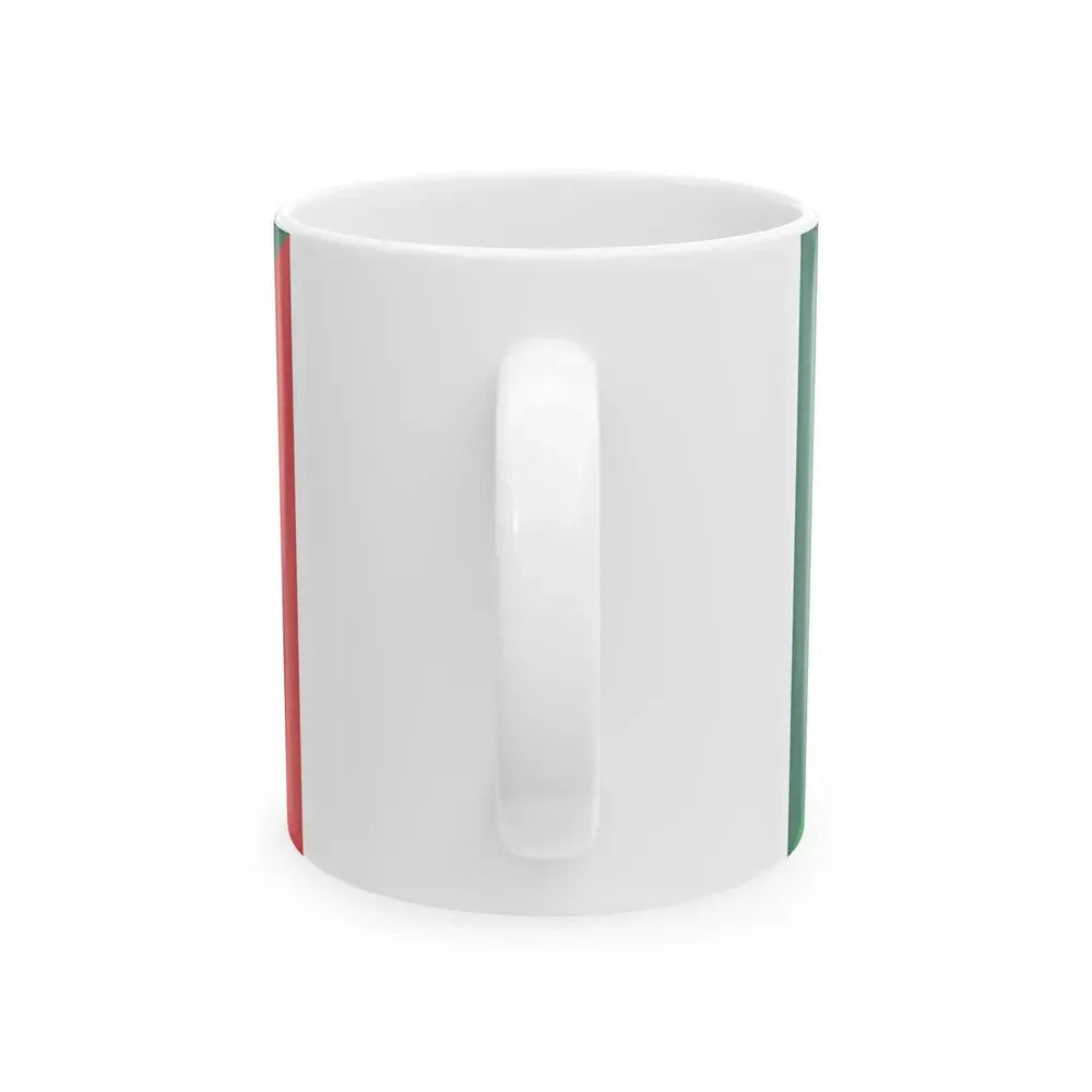 Flag of Bangladesh and Italy (Bangladesh) White Coffee Mug - Go Mug Yourself