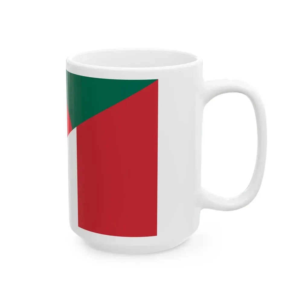 Flag of Bangladesh and Italy (Bangladesh) White Coffee Mug - Go Mug Yourself