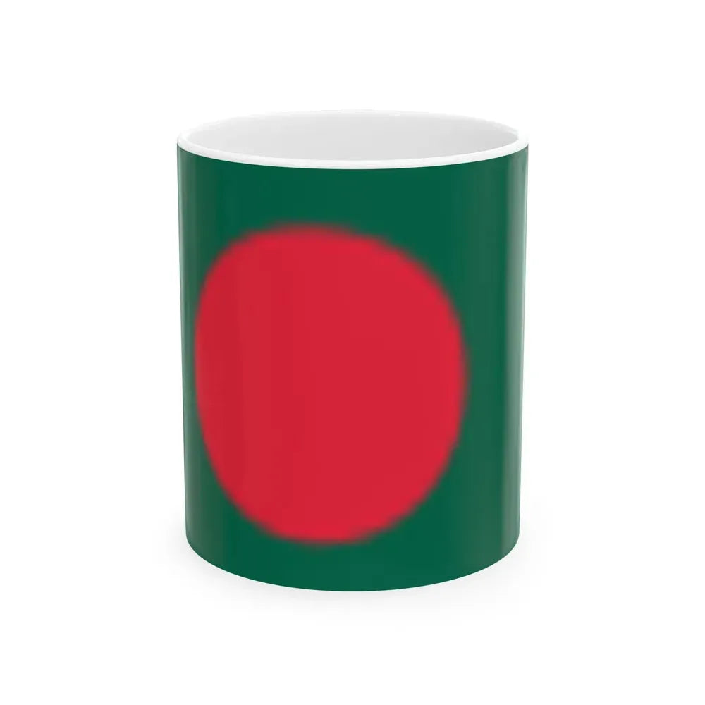 Flag of Bangladesh (Bangladesh) White Coffee Mug 11oz - Go Mug Yourself