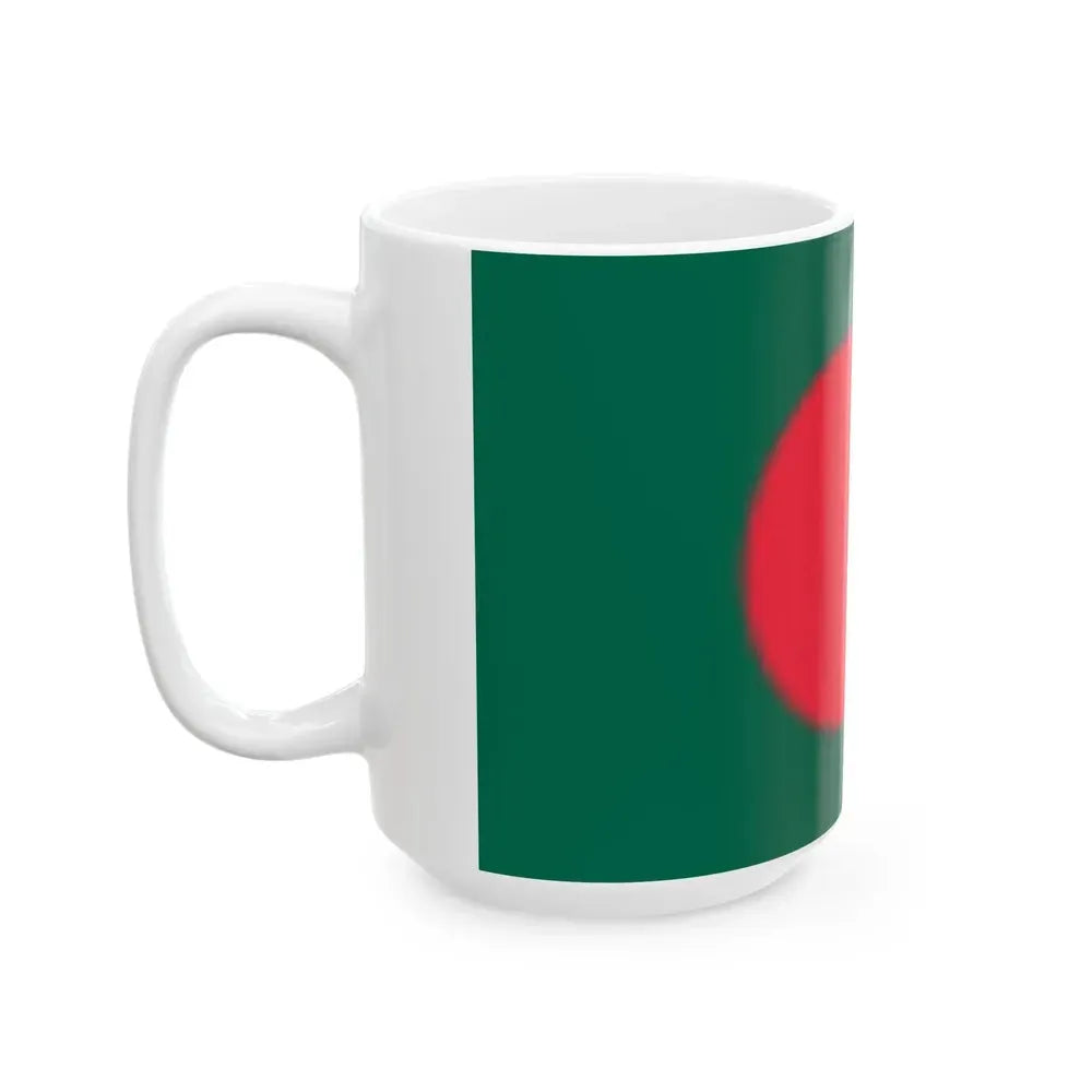 Flag of Bangladesh (Bangladesh) White Coffee Mug - Go Mug Yourself