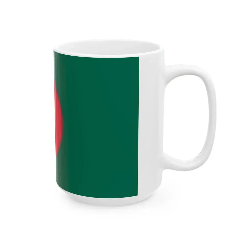 Flag of Bangladesh (Bangladesh) White Coffee Mug - Go Mug Yourself