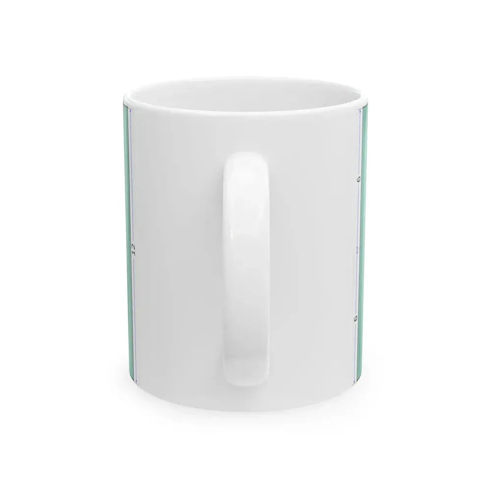 Flag of Bangladesh construction sheet (Bangladesh) White Coffee Mug - Go Mug Yourself