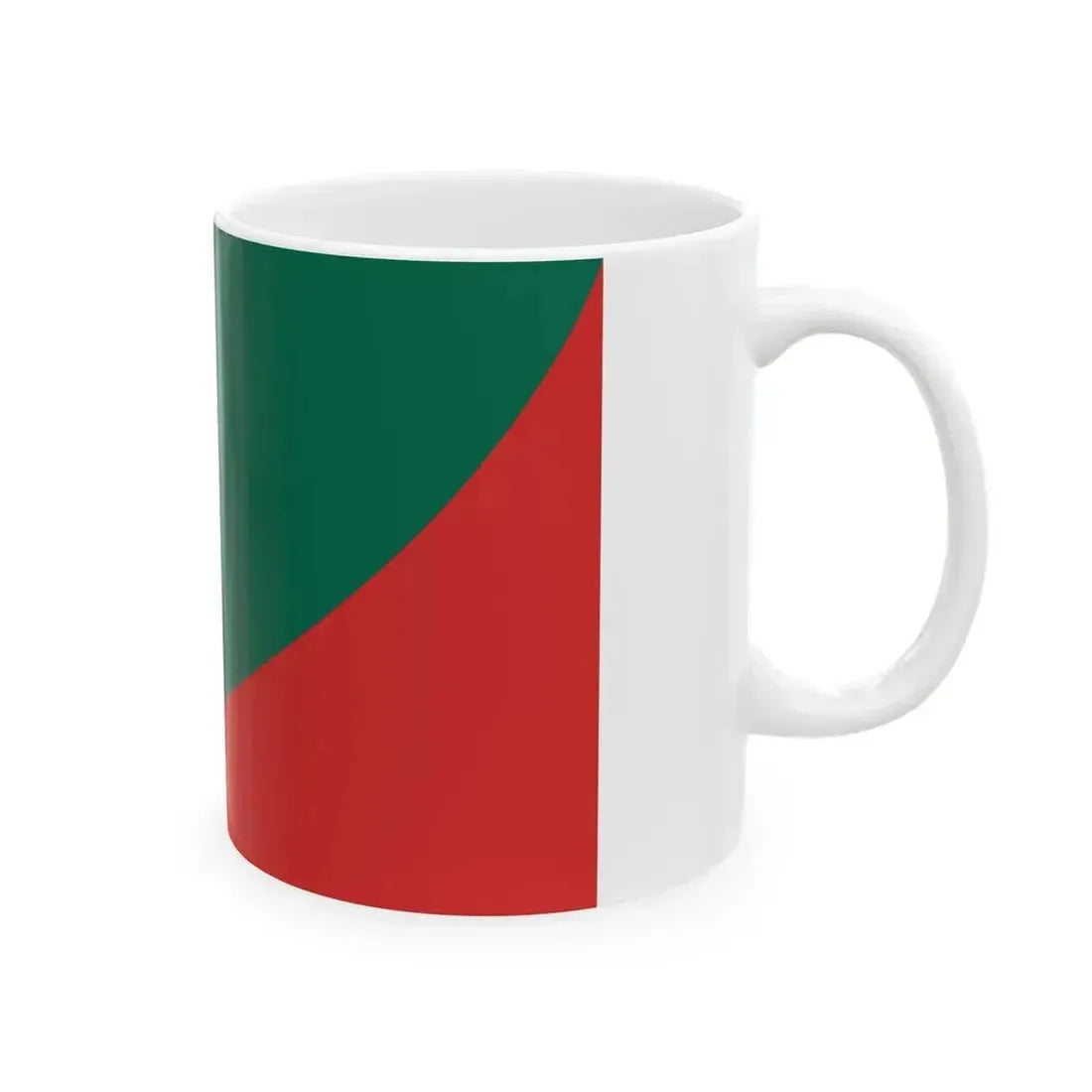 Flag of Bangladesh Islami Chhatra Shibir Opposite side (Bangladesh) White Coffee Mug - Go Mug Yourself