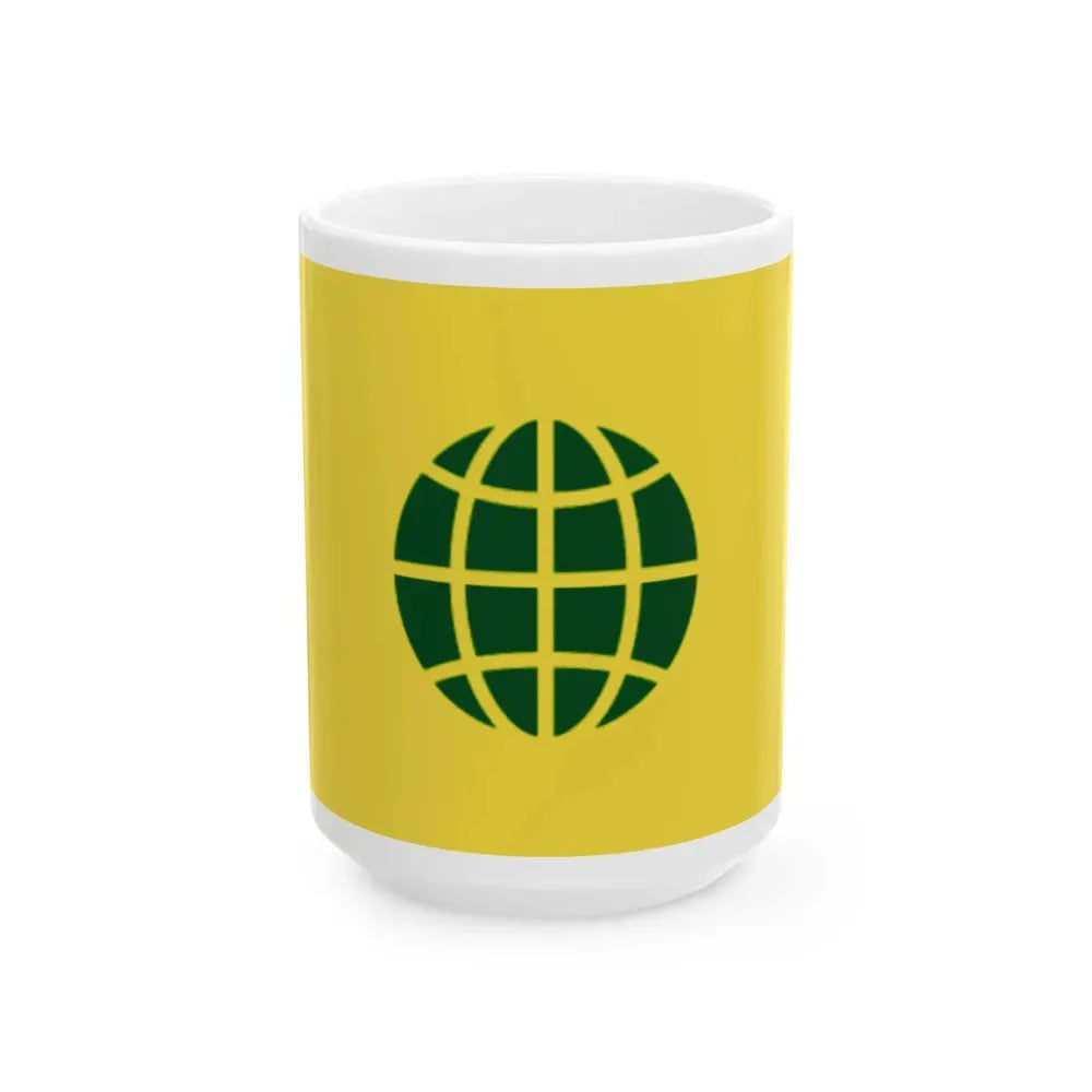 Flag of Bangladesh Khelafat Andolon (Bangladesh) White Coffee Mug 15oz - Go Mug Yourself