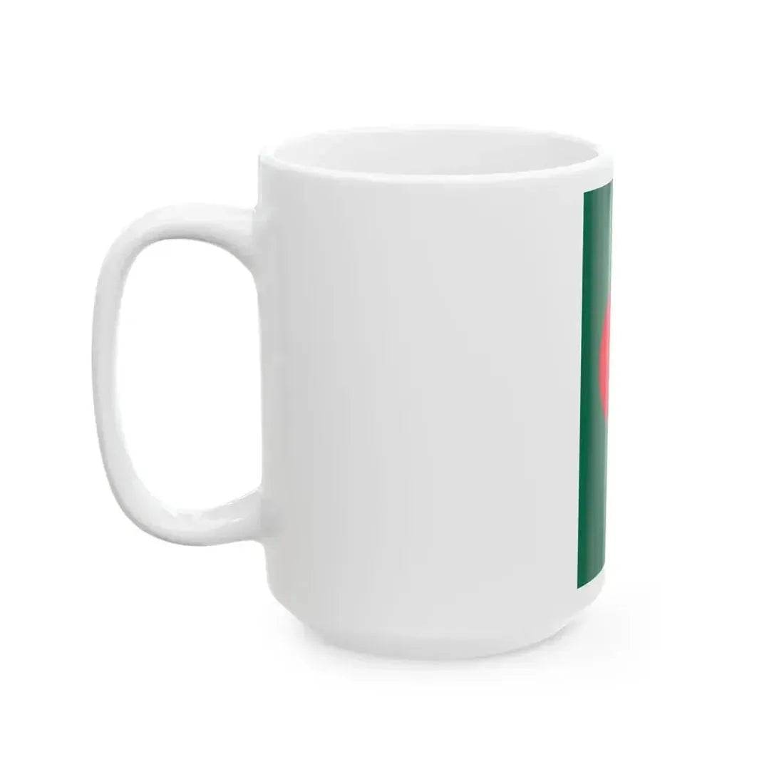 Flag of Bangladesh vertical (Bangladesh) White Coffee Mug - Go Mug Yourself