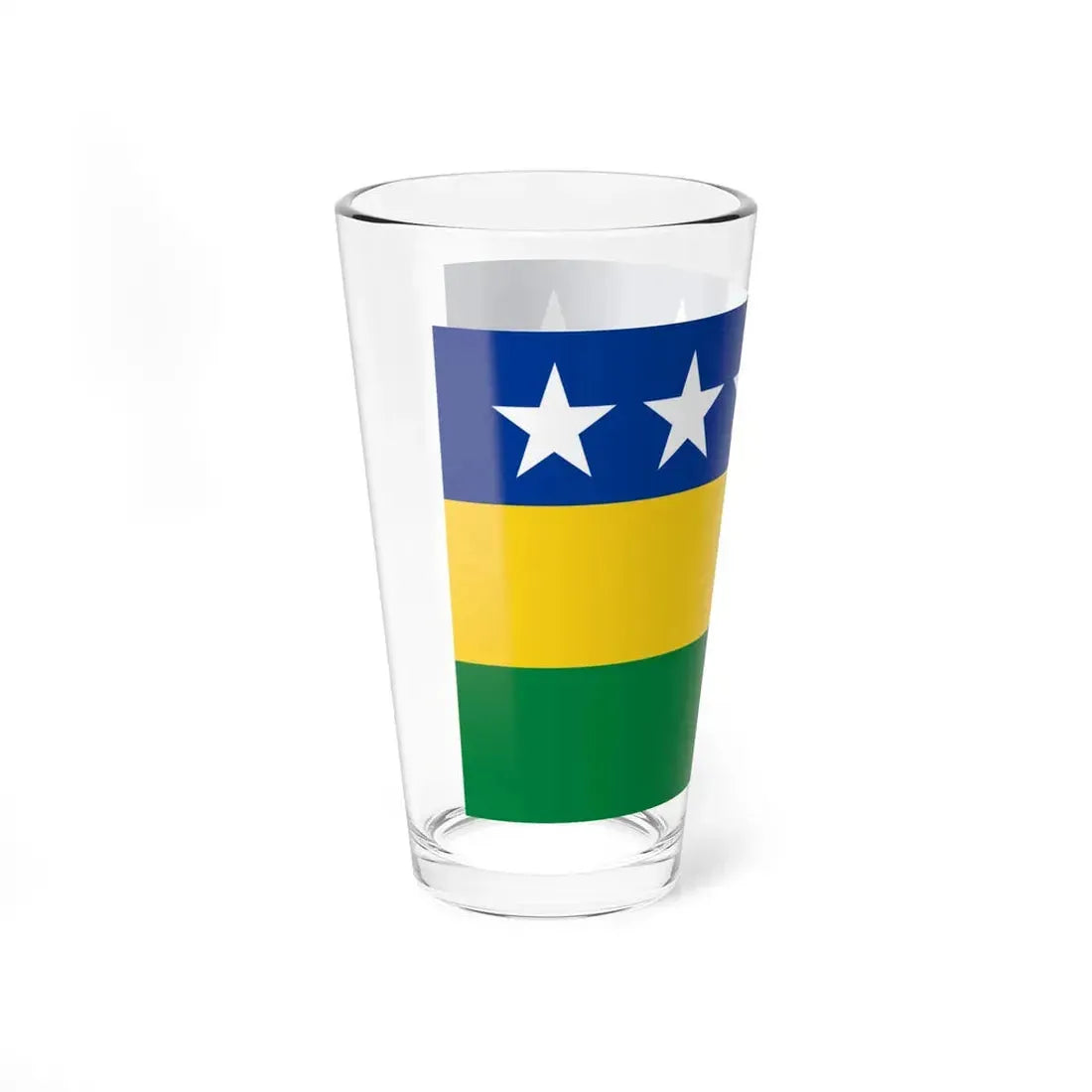Flag of Baños (Ecuador) Pint Glass 16oz - Go Mug Yourself
