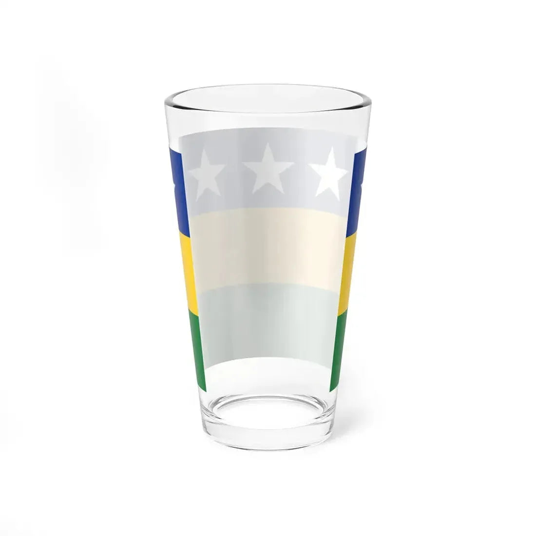 Flag of Baños (Ecuador) Pint Glass 16oz - Go Mug Yourself
