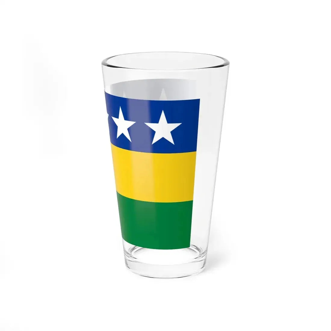 Flag of Baños (Ecuador) Pint Glass 16oz - Go Mug Yourself