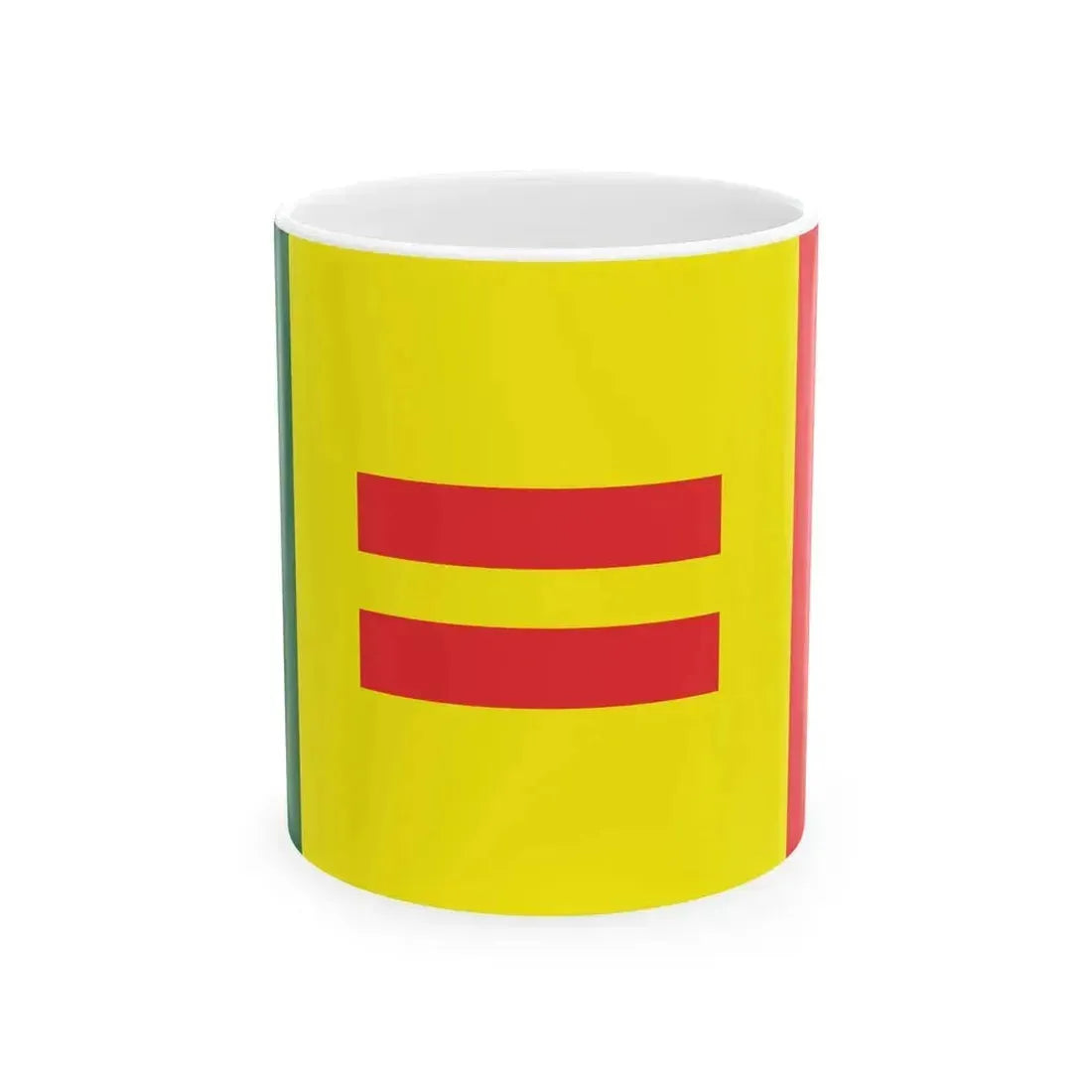 Flag of Barabri Party Pakistan (Pakistan) White Coffee Mug 11oz - Go Mug Yourself