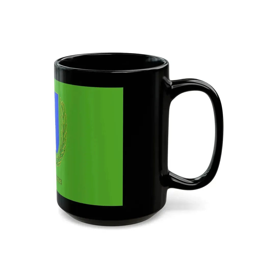Flag of Baranya County Hungary - Black Coffee Mug - Go Mug Yourself