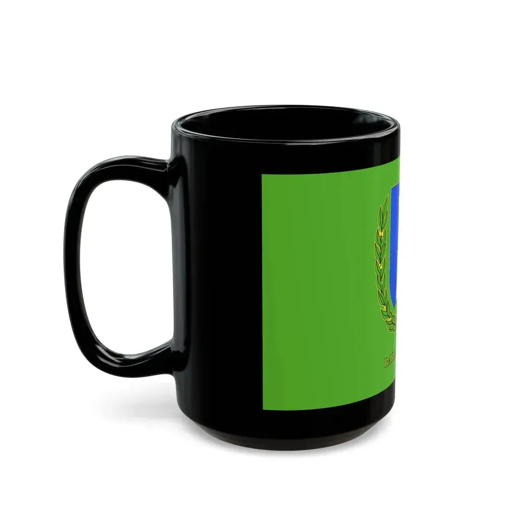 Flag of Baranya County Hungary - Black Coffee Mug - Go Mug Yourself