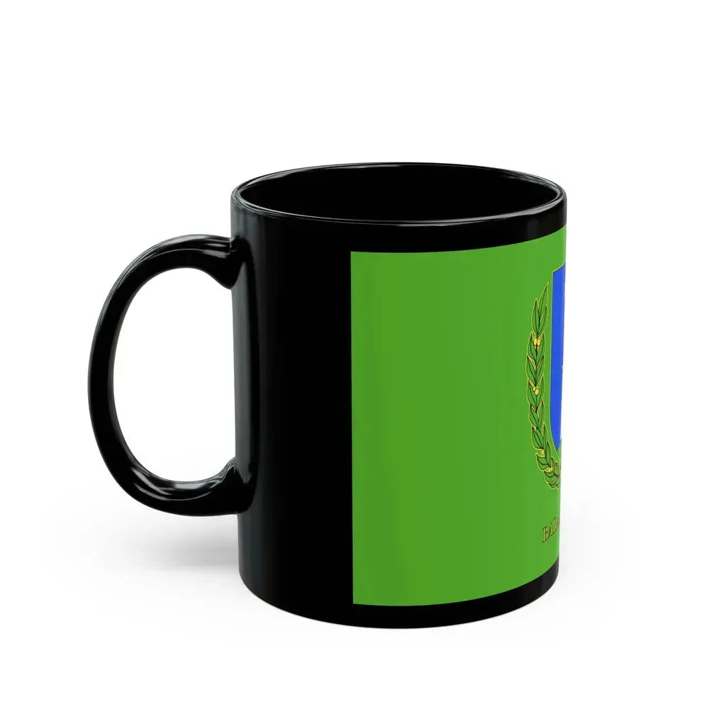 Flag of Baranya County Hungary - Black Coffee Mug - Go Mug Yourself