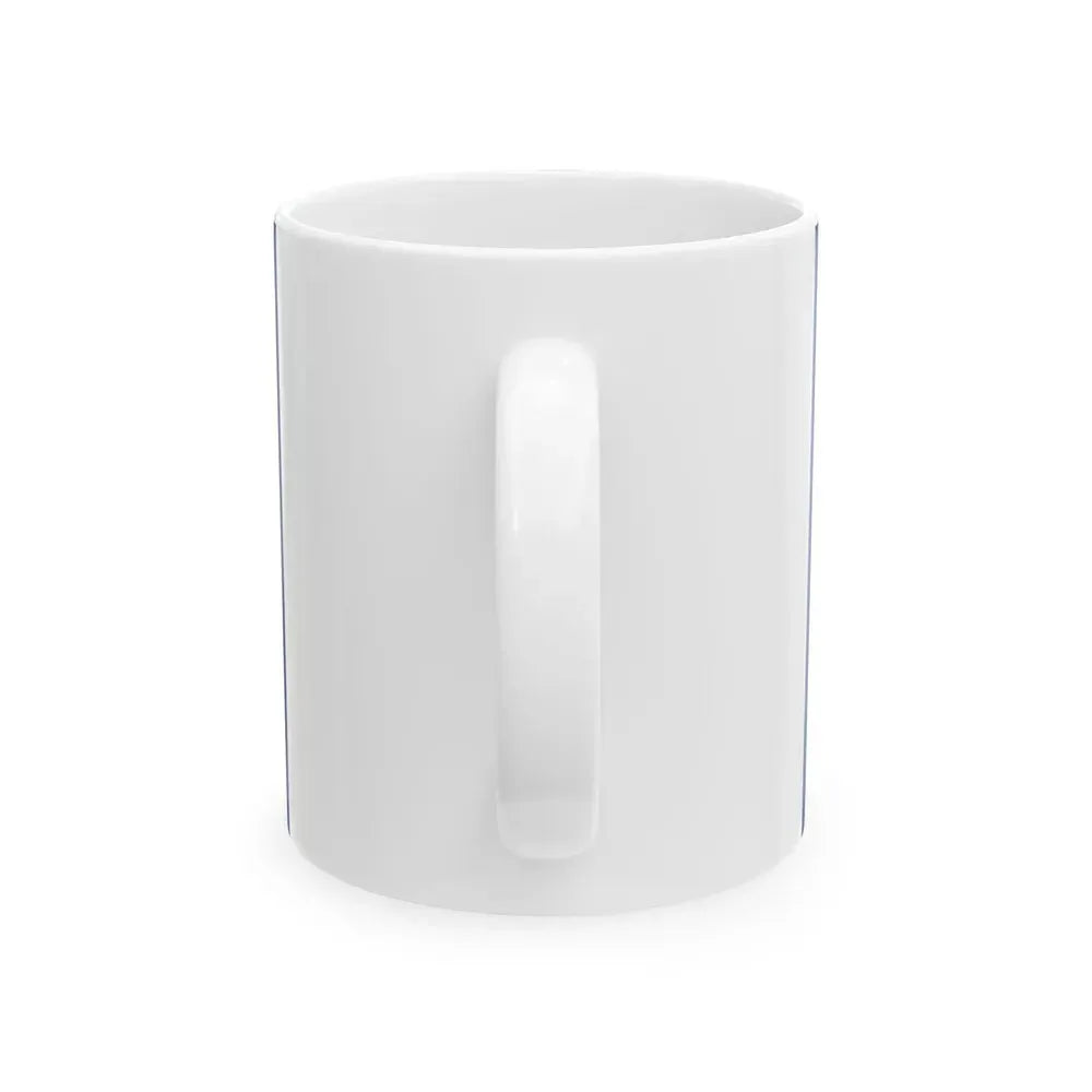 Flag of Barbados (Barbados) White Coffee Mug - Go Mug Yourself