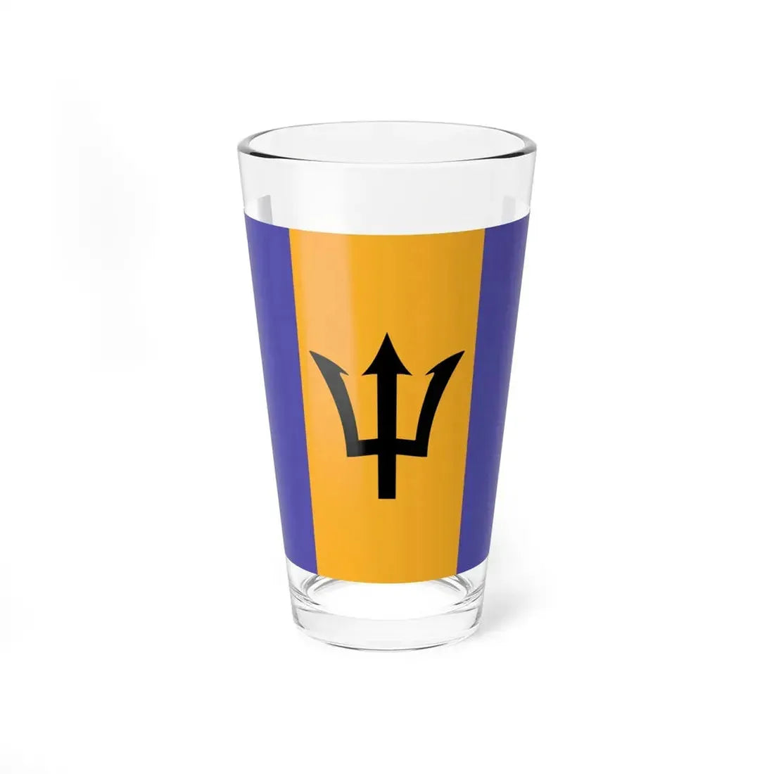 Flag of Barbados WFB 2000 (Barbados) Pint Glass 16oz 16oz - Go Mug Yourself