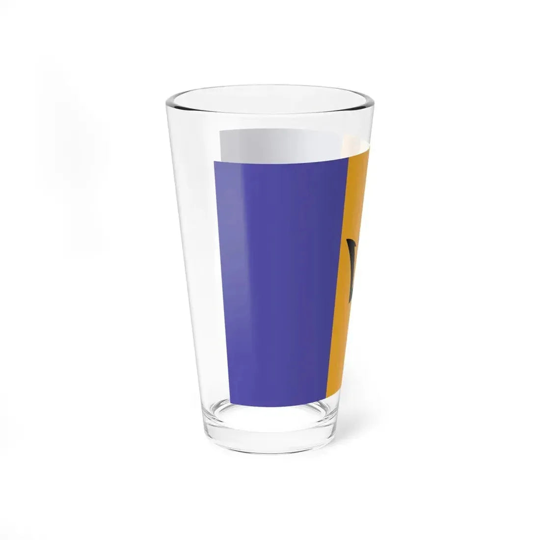 Flag of Barbados WFB 2000 (Barbados) Pint Glass 16oz - Go Mug Yourself