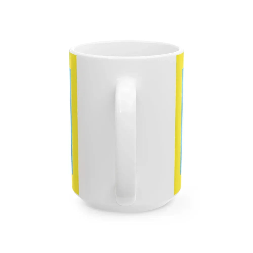 Flag of Barbour County West Virginia (United States) White Coffee Mug - Go Mug Yourself