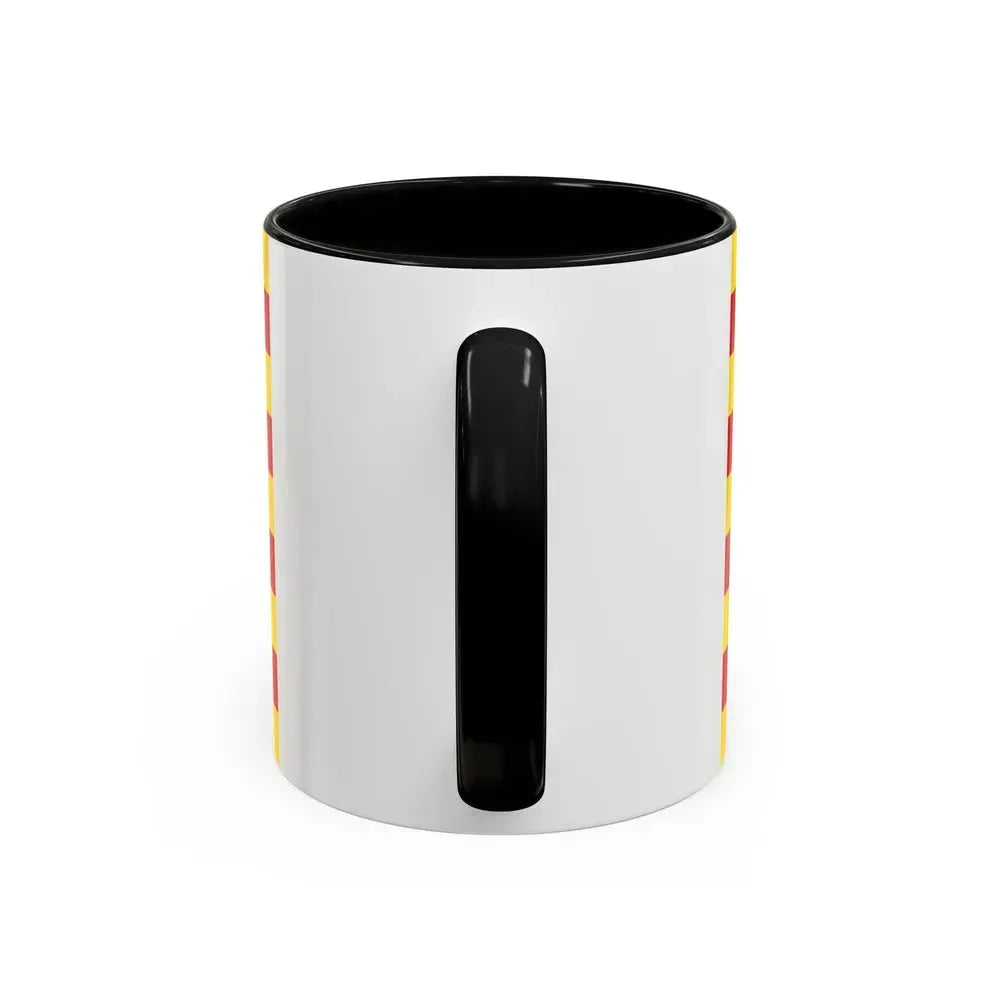 Flag of Barcelona - Accent Coffee Mug - Go Mug Yourself