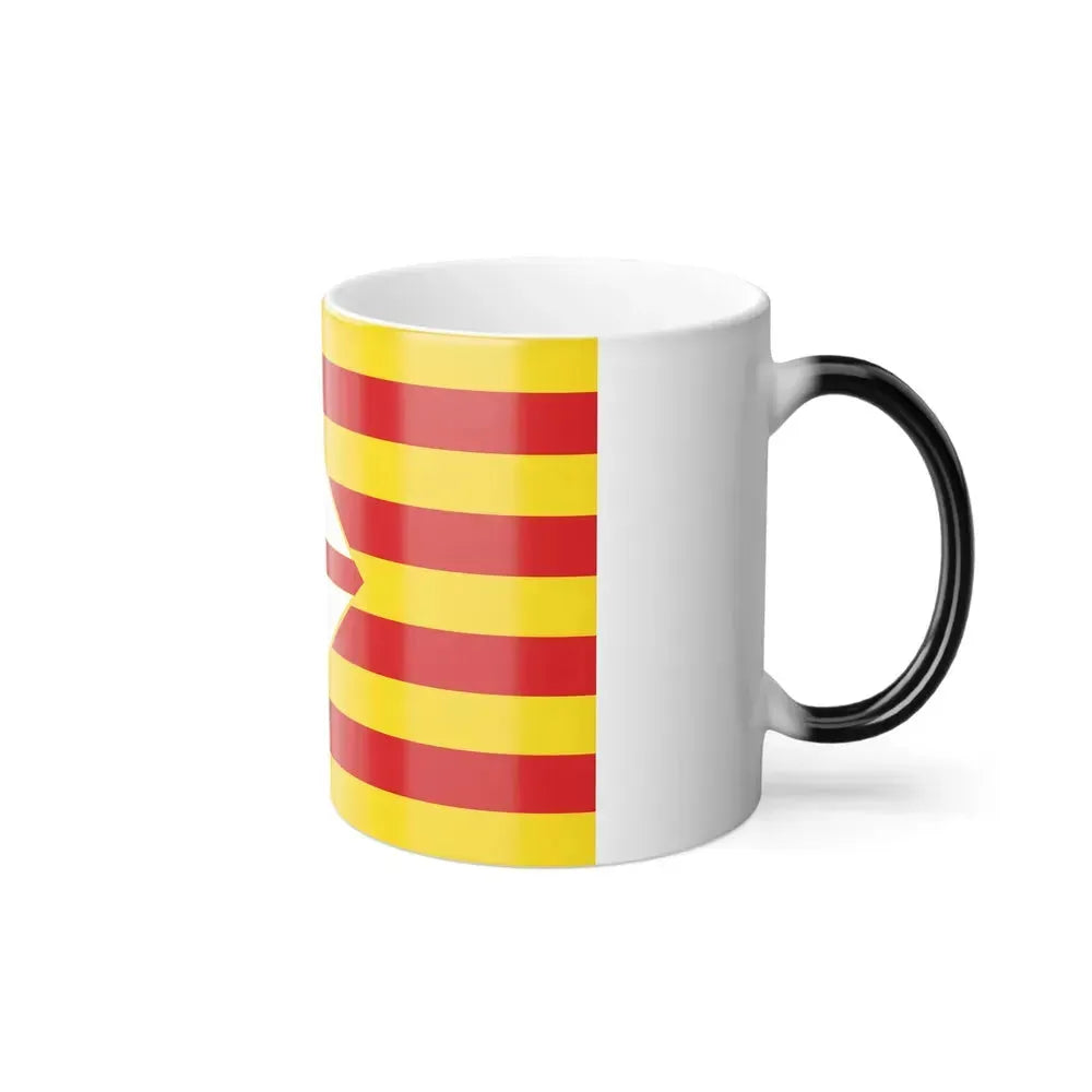 Flag of Barcelona - Color Changing Coffee Mug - Go Mug Yourself