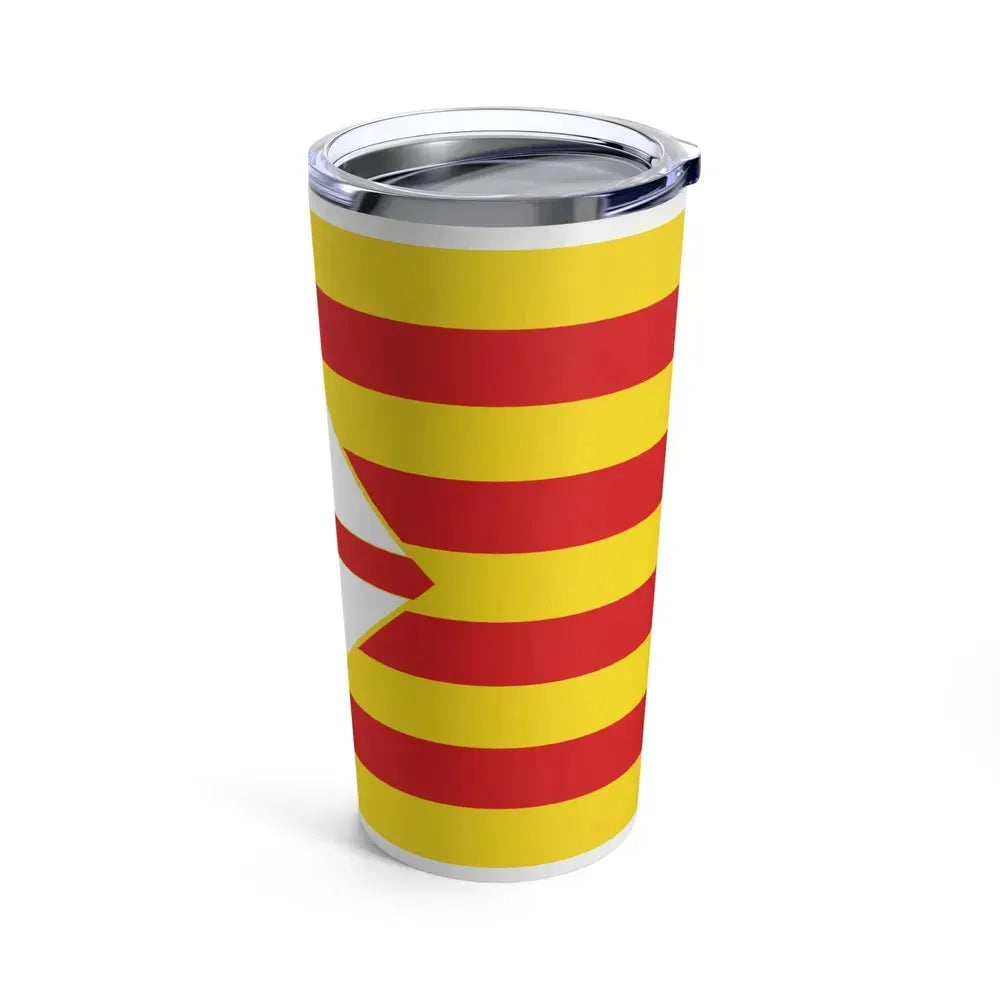 Flag of Barcelona - Tumbler 20oz - Go Mug Yourself
