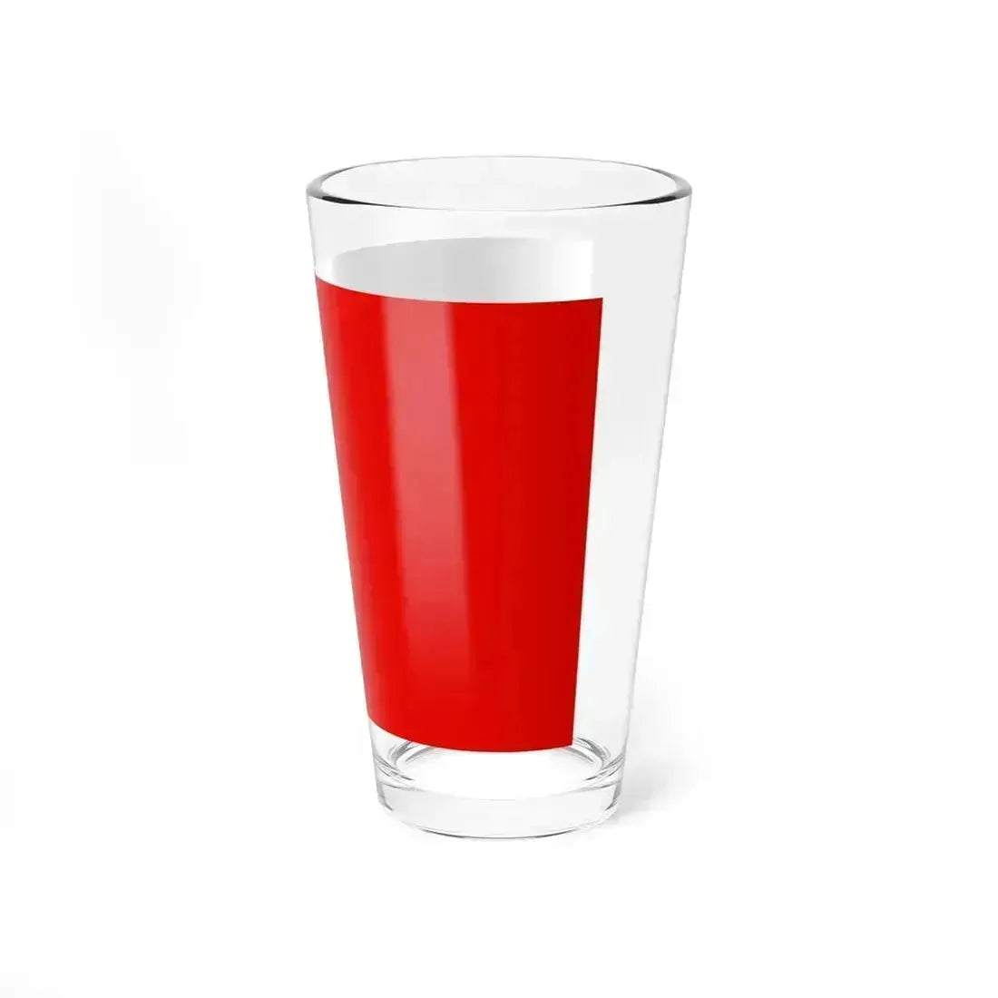 Flag of Bari (Italy) Pint Glass 16oz - Go Mug Yourself