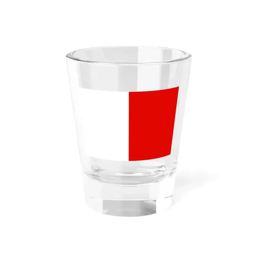 Flag of Bari (Italy) Shot Glass 1.5oz 1.5oz - Go Mug Yourself