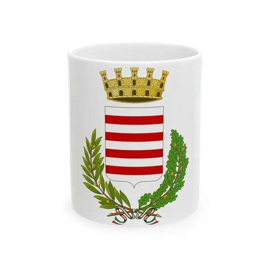 Flag of Barletta (Italy) White Coffee Mug 11oz - Go Mug Yourself