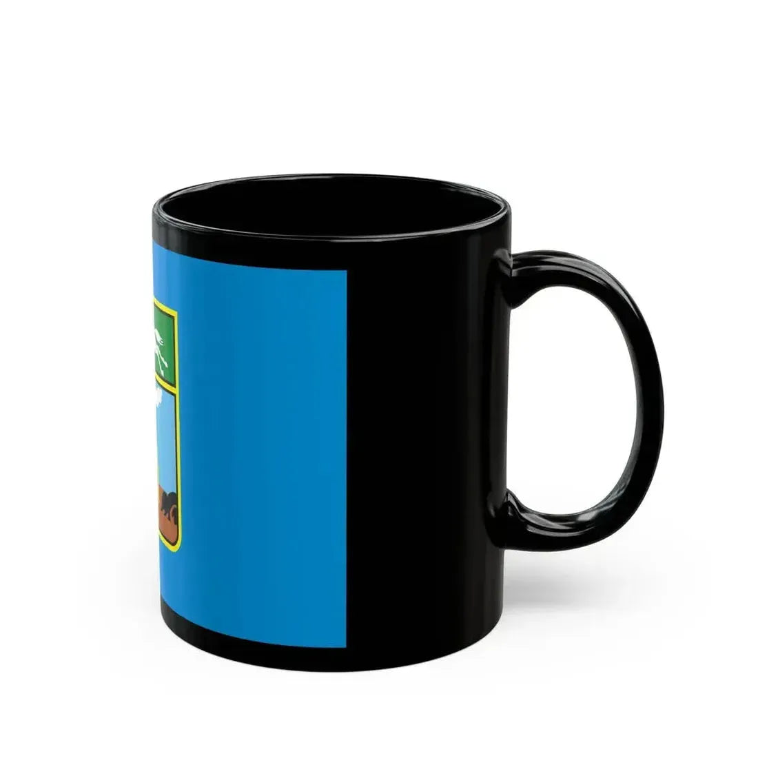 Flag of Barnaul Russia - Black Coffee Mug - Go Mug Yourself
