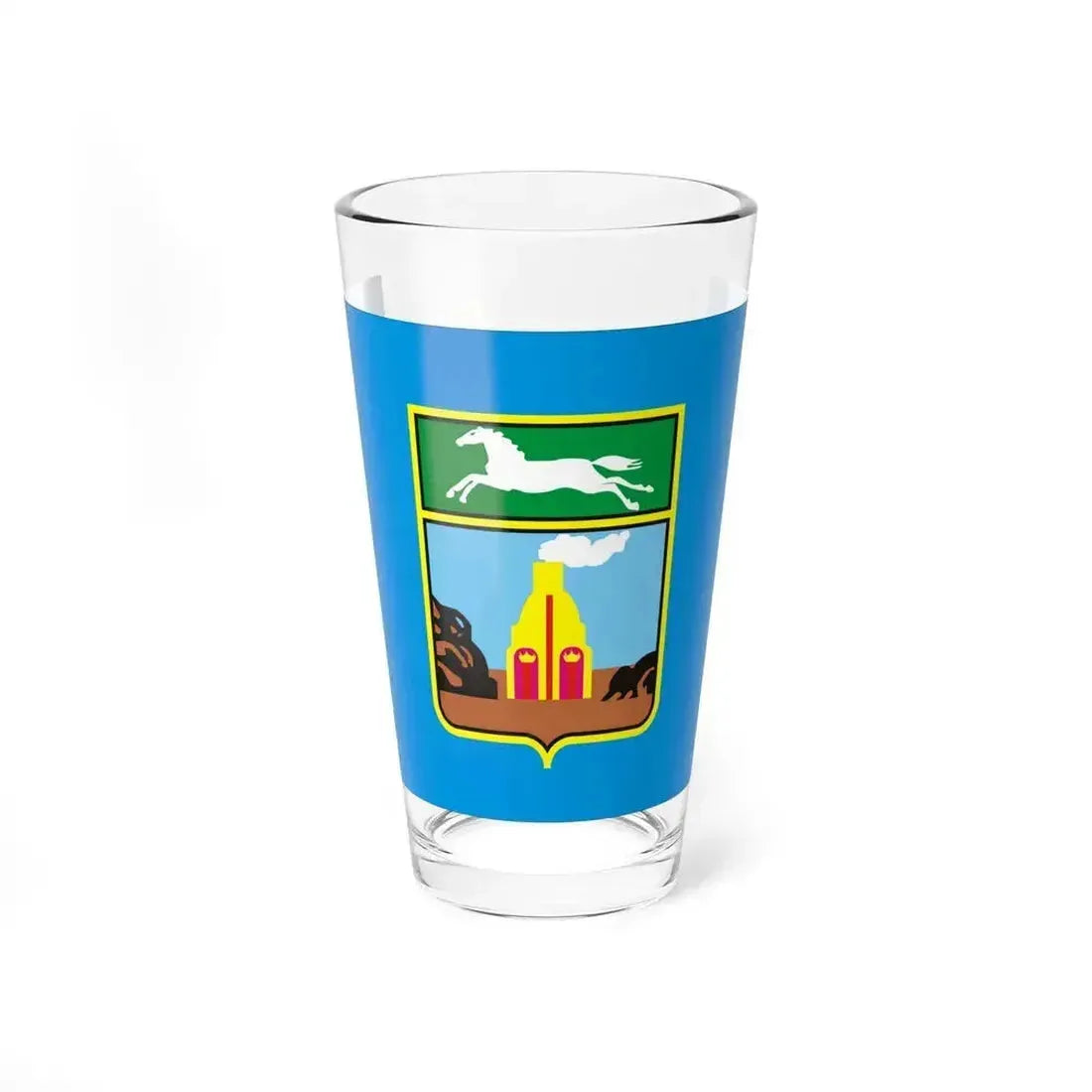 Flag of Barnaul Russia - Pint Glass 16oz 16oz - Go Mug Yourself