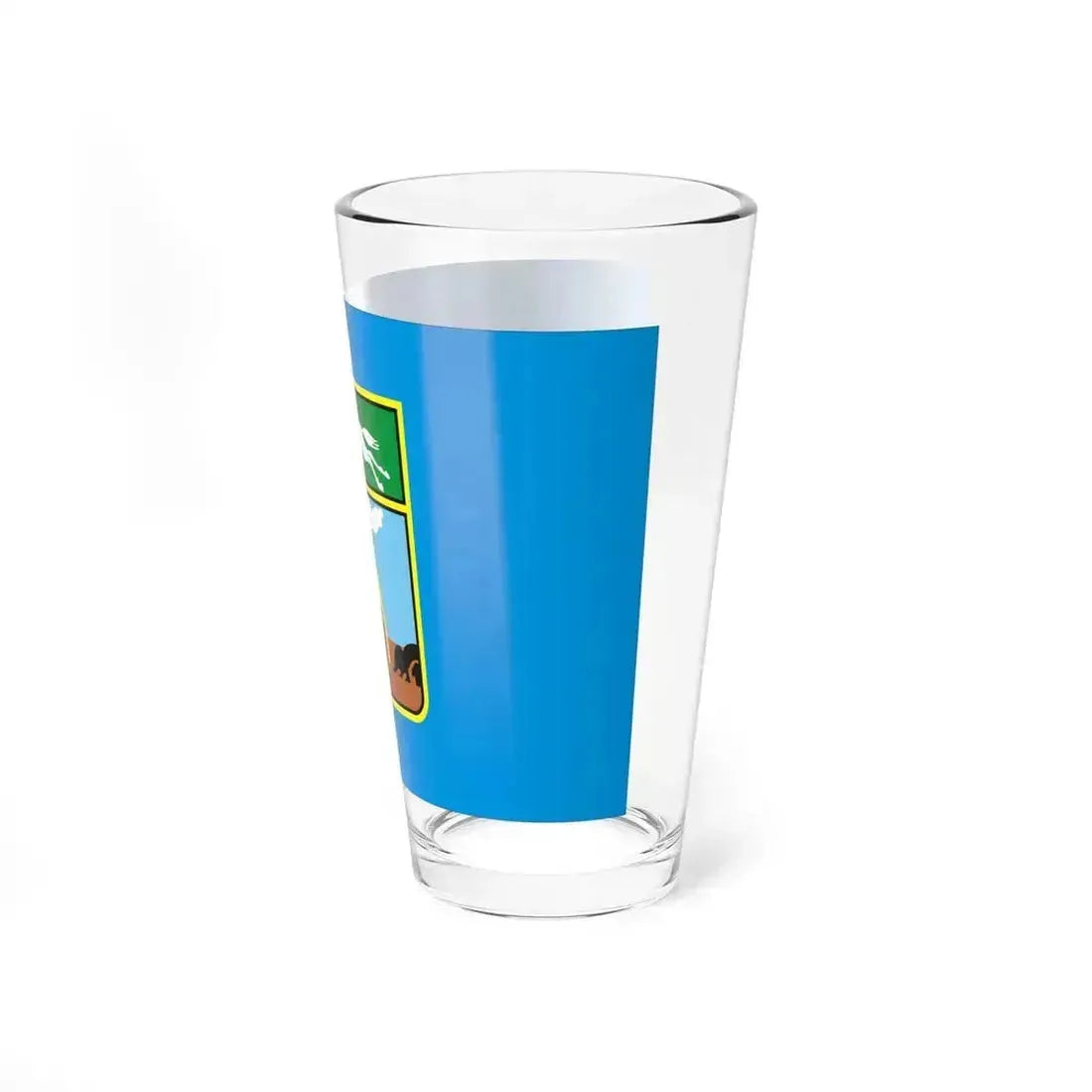 Flag of Barnaul Russia - Pint Glass 16oz - Go Mug Yourself