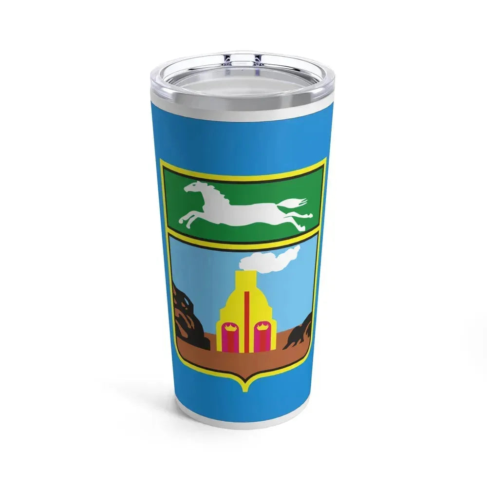 Flag of Barnaul Russia - Tumbler 20oz 20oz - Go Mug Yourself
